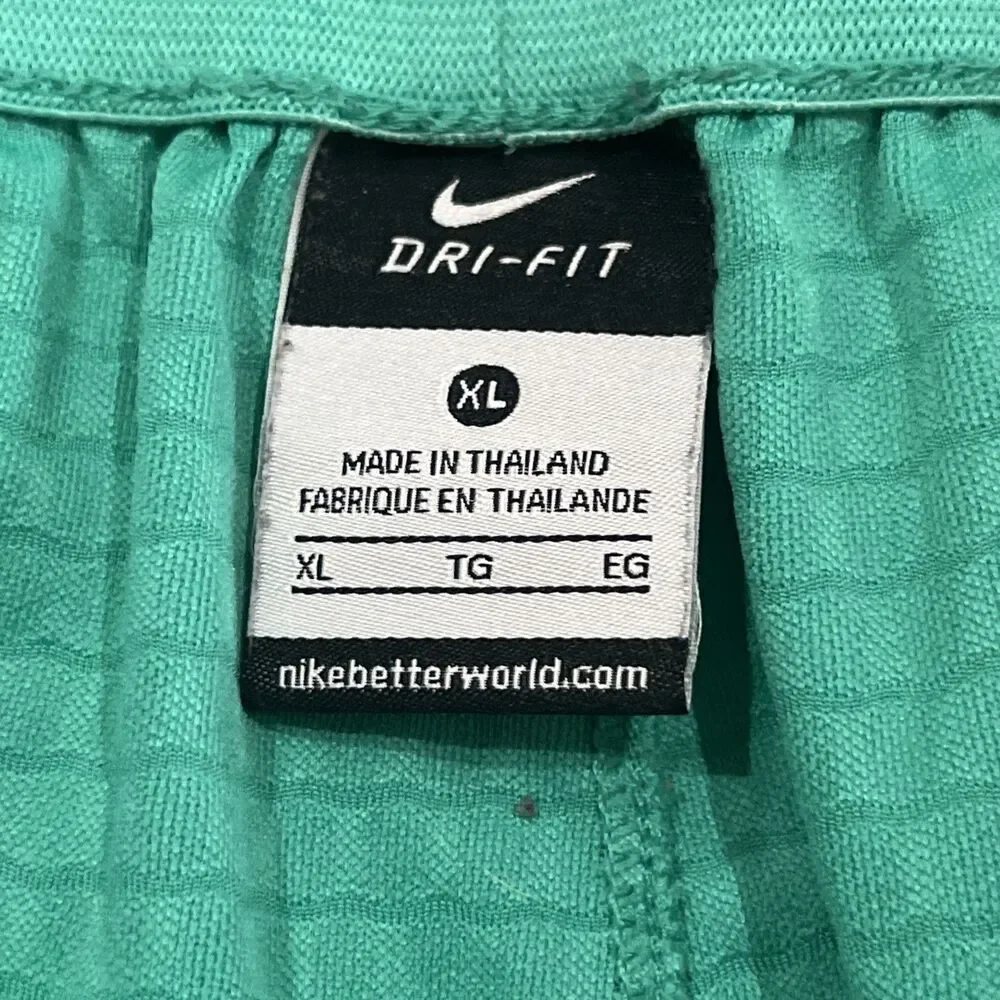 Nike Kobe Bryant Dri-FIT Basketball Shorts Teal Green Mamba Baggy Sheath Men XL